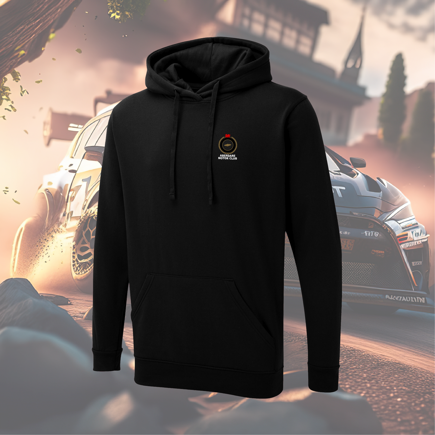 (UX4) Black Hoodie