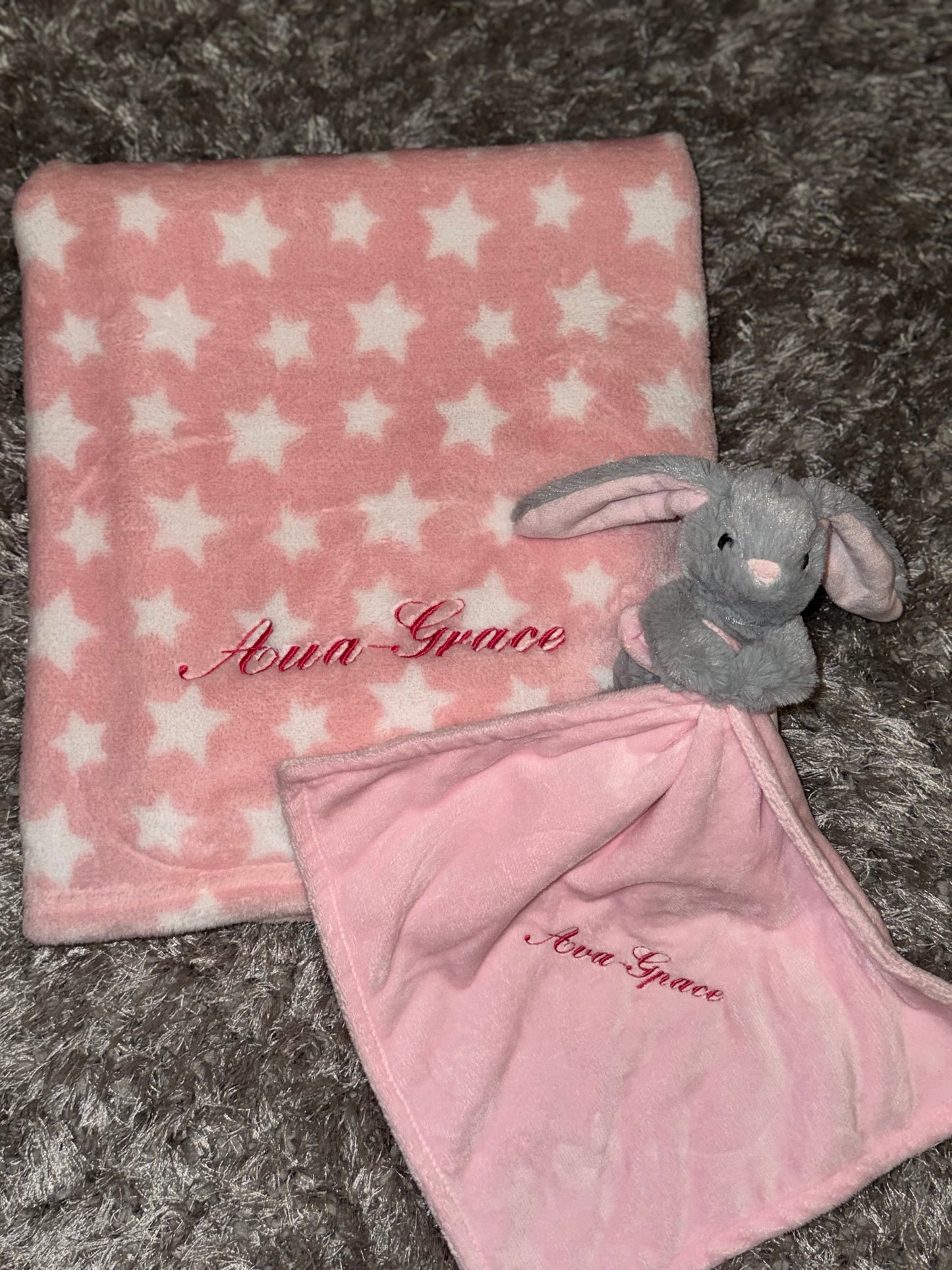 Personalised star blanket