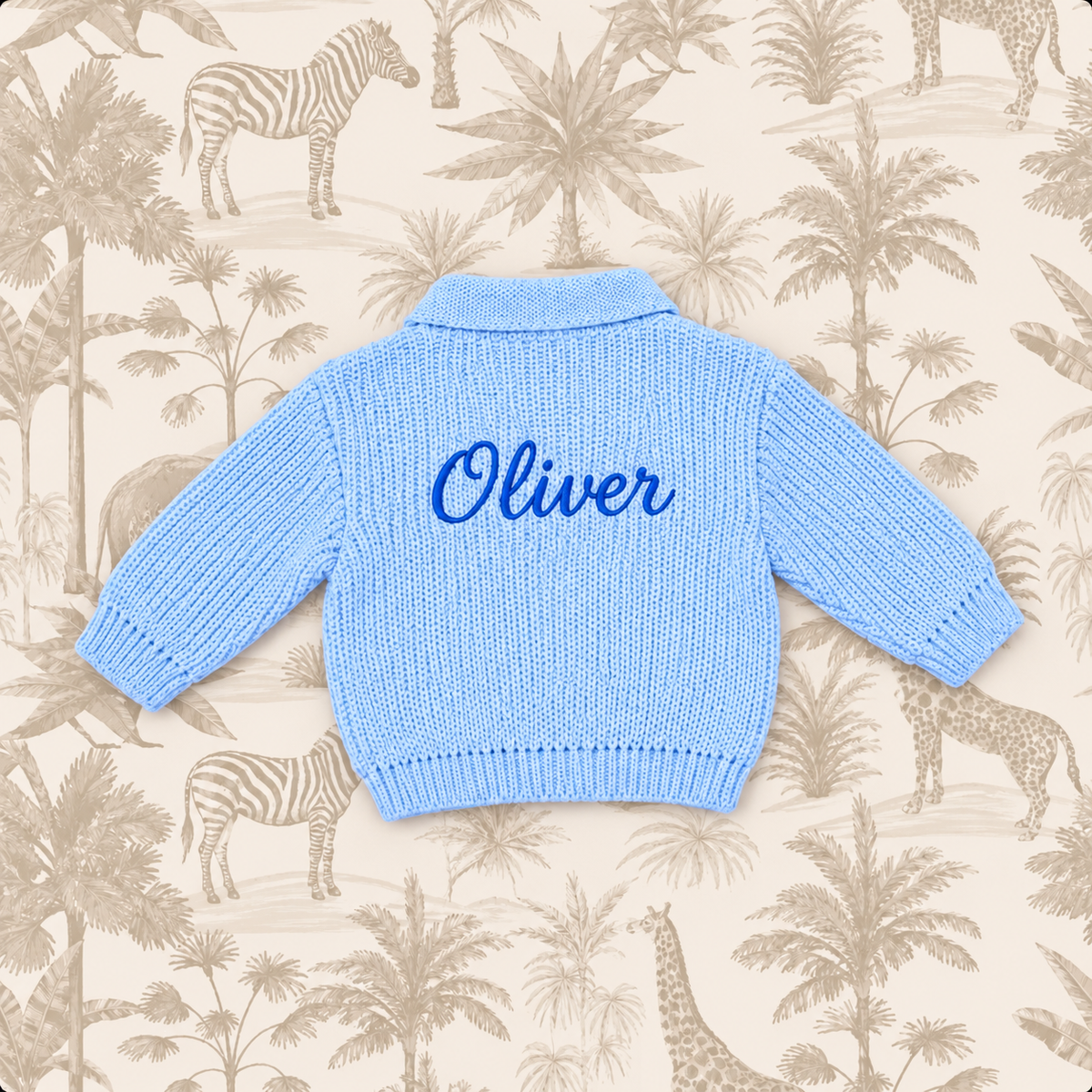 Dandelion personalised cardigans