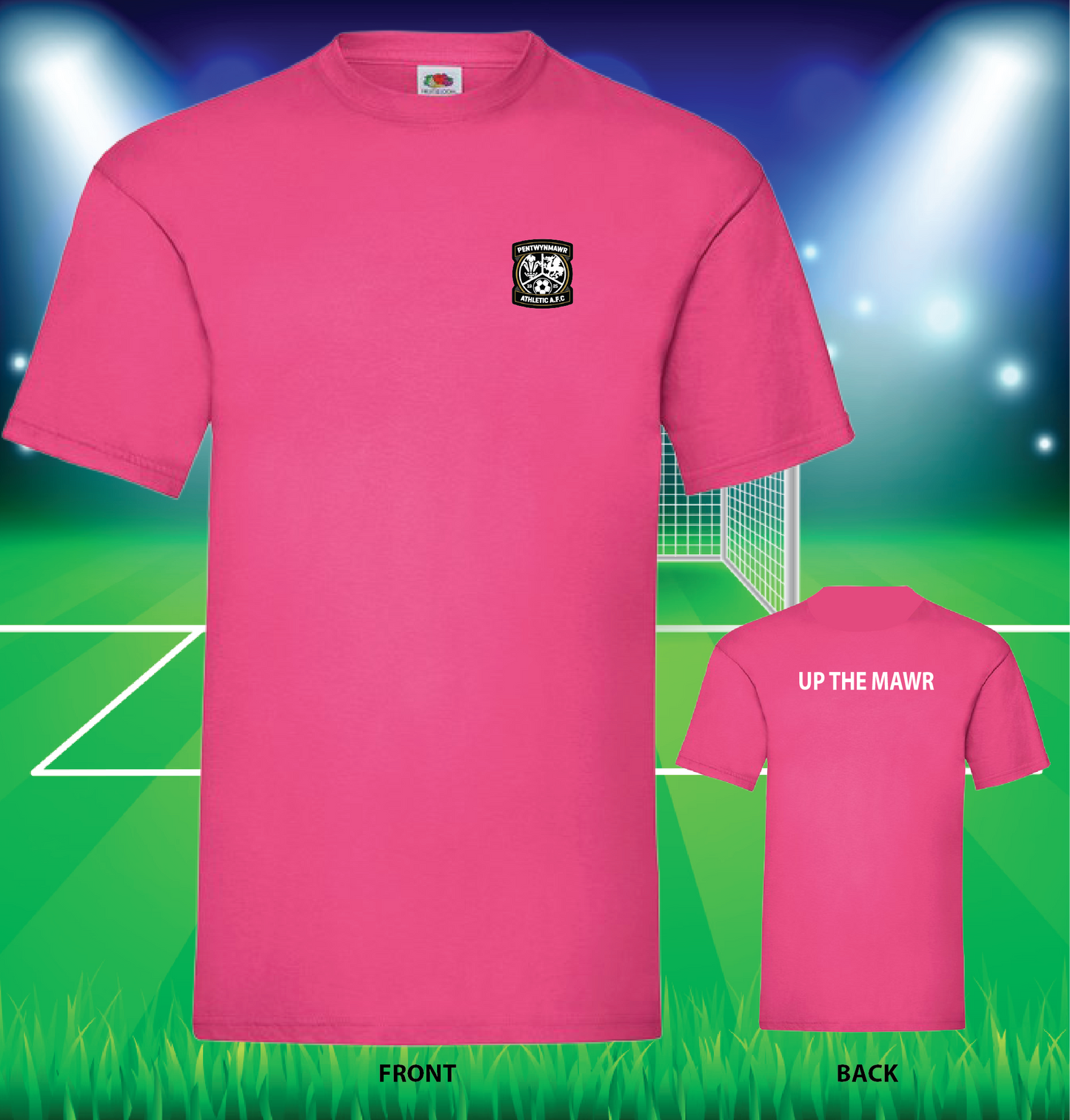 UNDER 10 - PENTWYNMAWR AFC 2026 TOUR TSHIRT