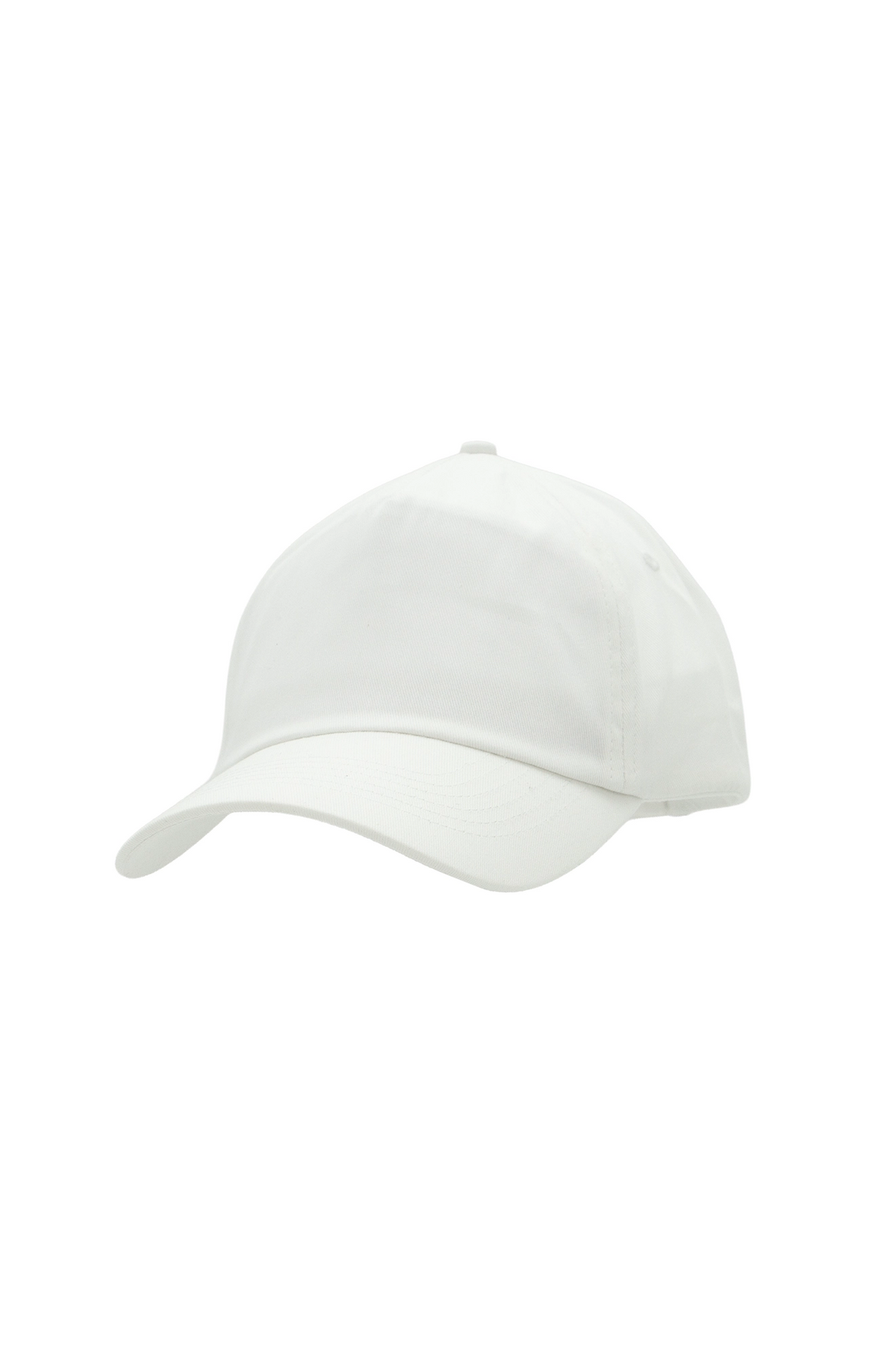 Classic 5 Panel Cap in White
