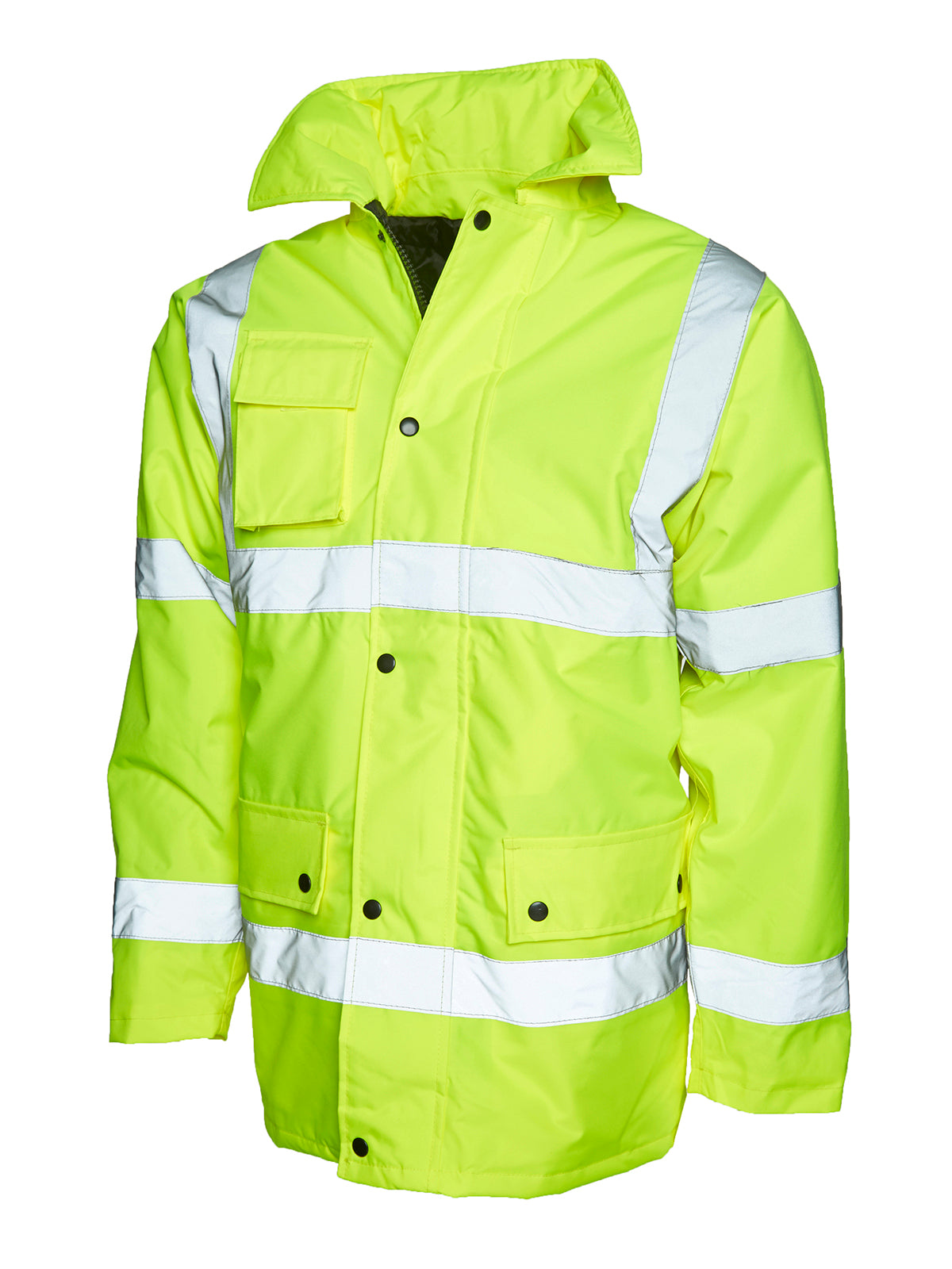 Hi Vis Road Safety Jacket in Yellow