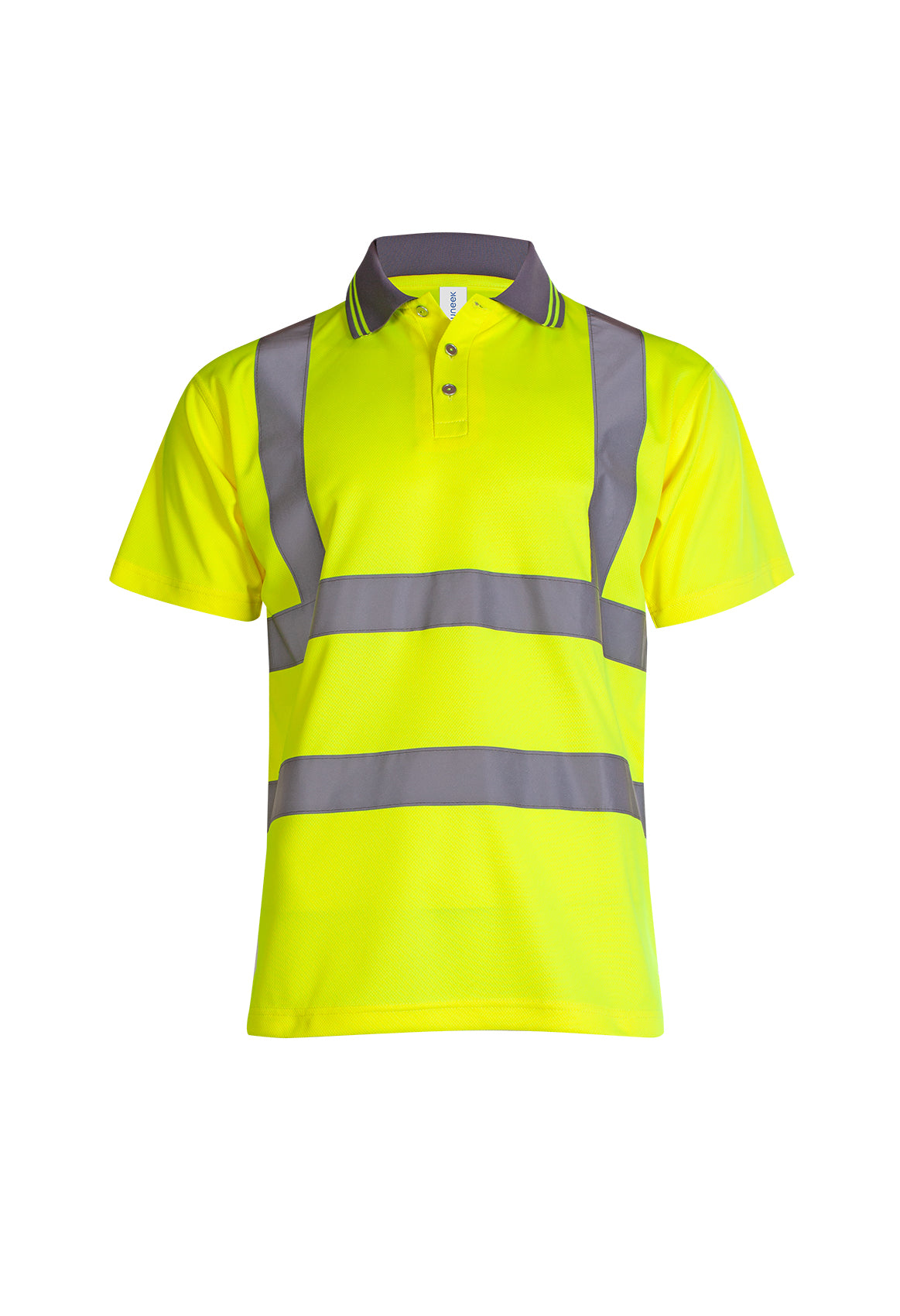 Hi Vis Short Sleeve Polo Shirt in Yellow