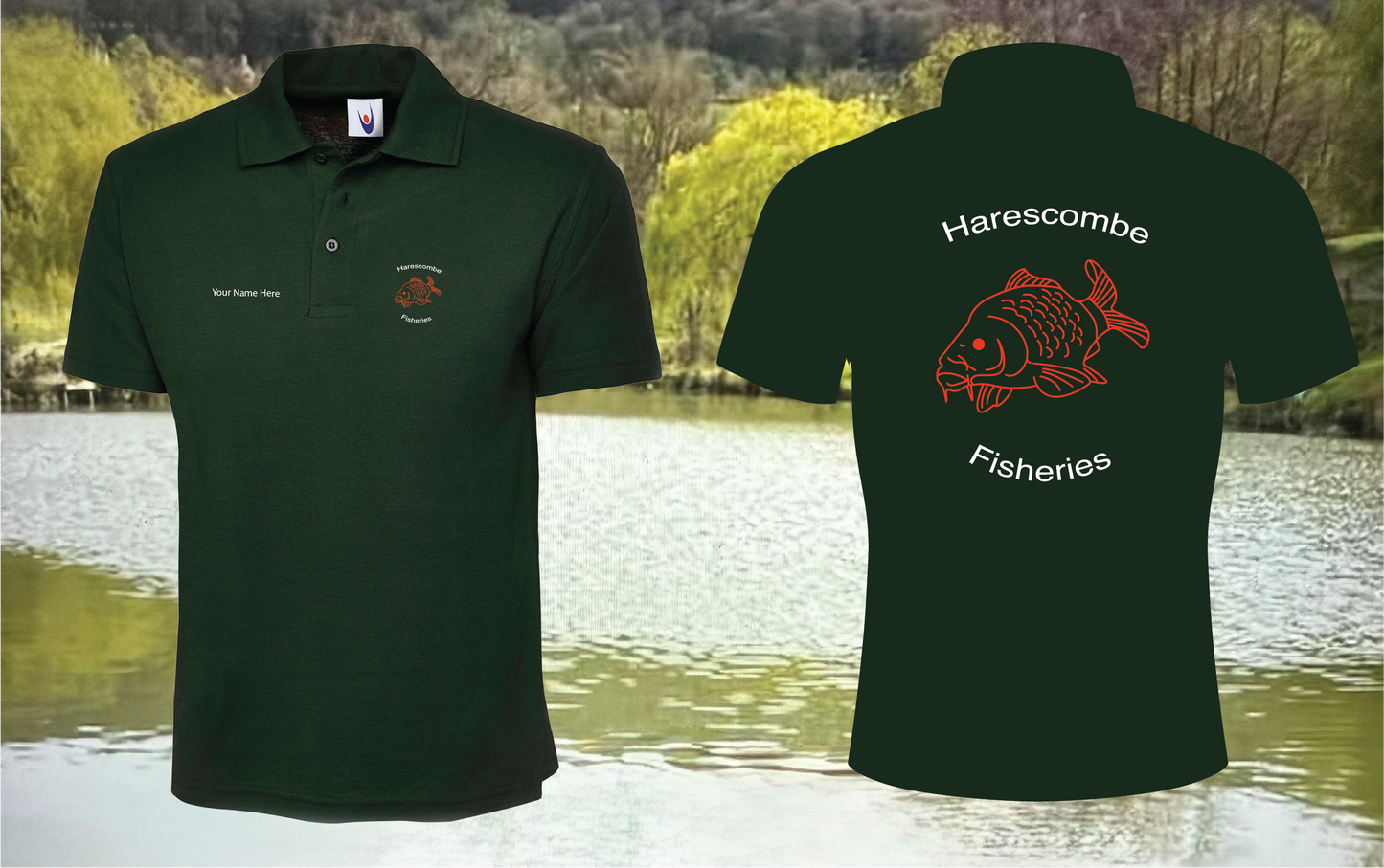 Harescombe Fisheries Polo Shirt