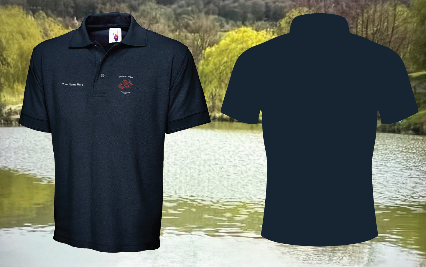 Harescombe Fisheries Polo Shirt