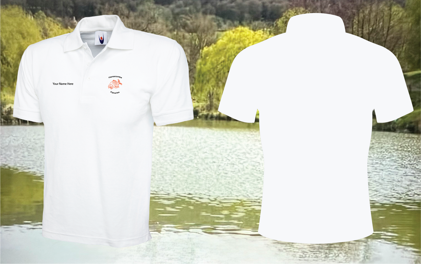 Harescombe Fisheries Polo Shirt