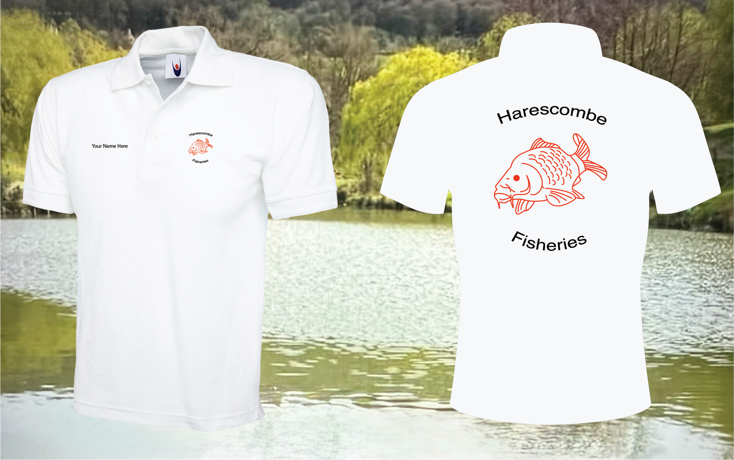 Harescombe Fisheries Polo Shirt