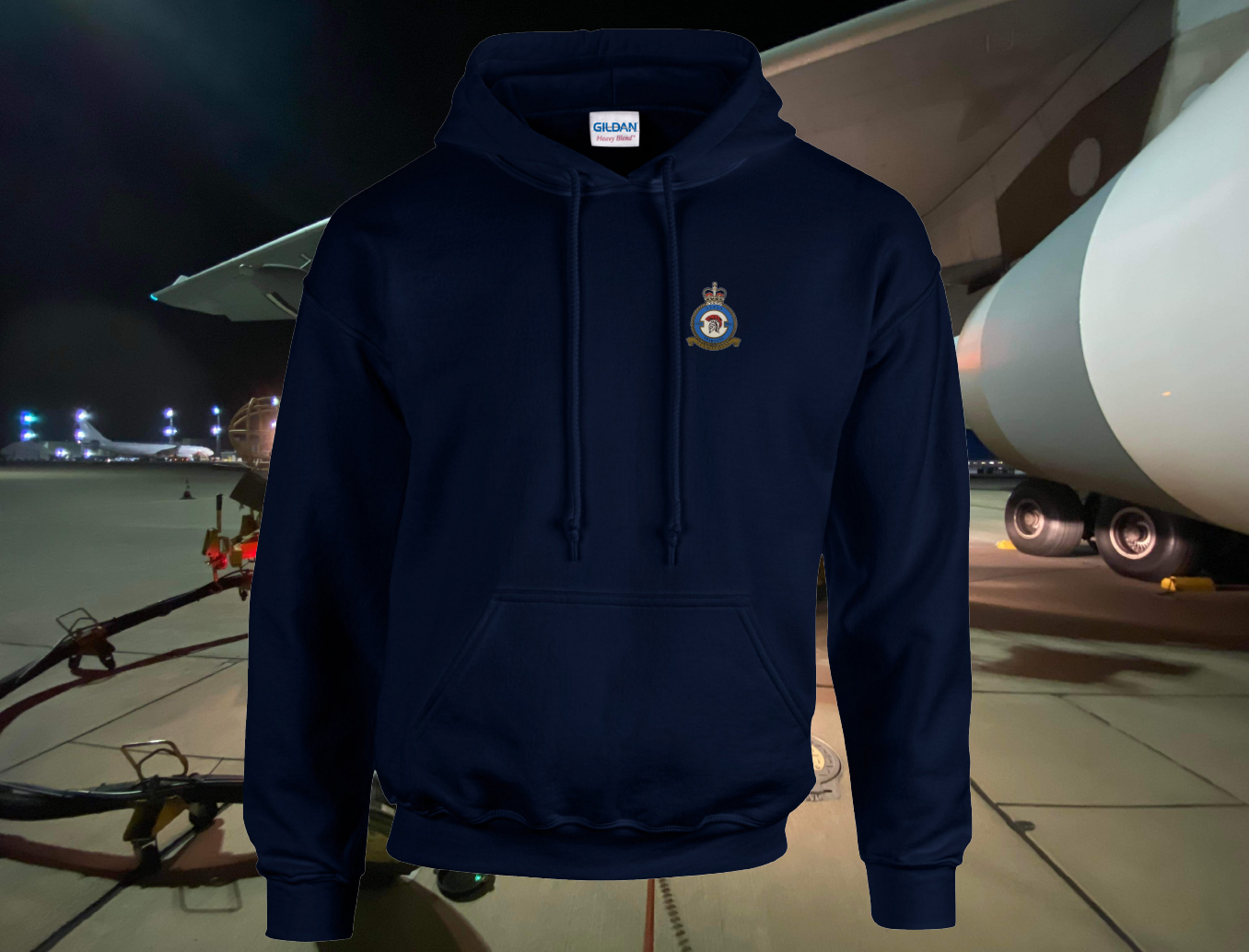 AV FUELS CREST EMBROIDERED HOODIE