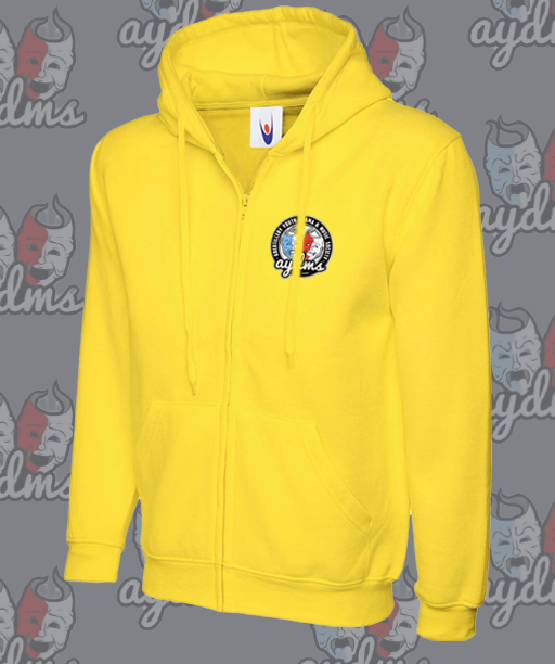 AYDMS UC504/6 Classic FULL ZIPPED Hooded Sweatshirt