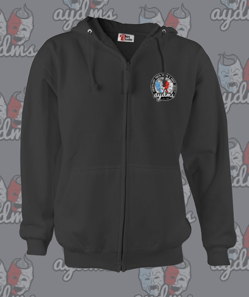 AYDMS UC504/6 Classic FULL ZIPPED Hooded Sweatshirt
