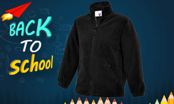 UC603 Children's Full Zip Micro Fleece Jacket