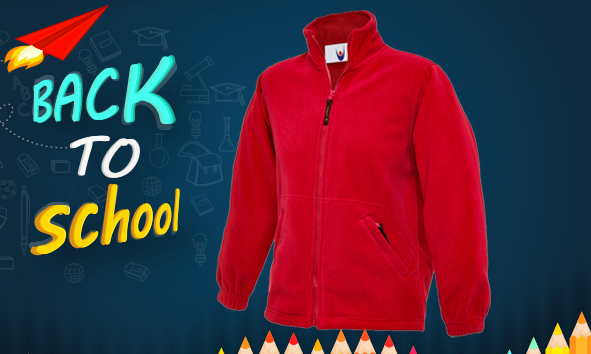 UC603 Children's Full Zip Micro Fleece Jacket