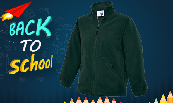 UC603 Children's Full Zip Micro Fleece Jacket