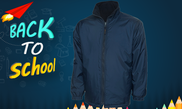 UC606 Childrens Rainproof Fleece Jacket