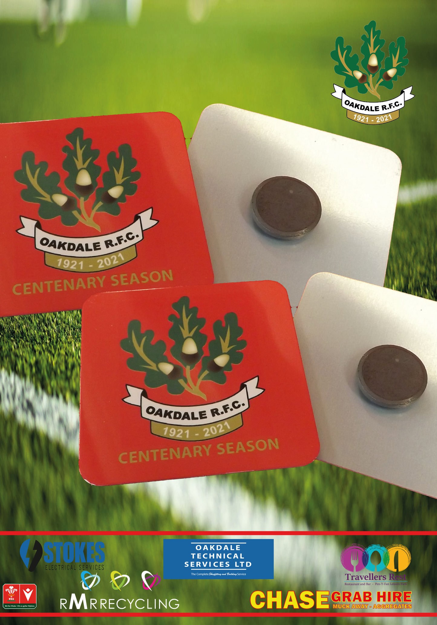 Oakdale RFC Fridge Magnet