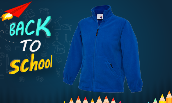 UC603 Children's Full Zip Micro Fleece Jacket