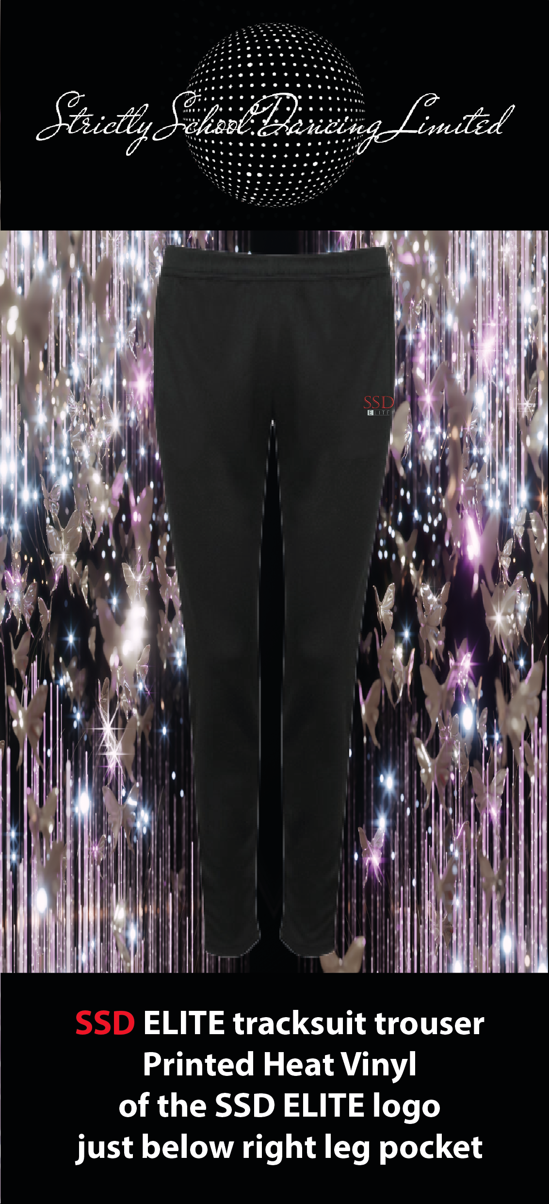 SSD Elite Mens/Unisex Tracksuit Trouser (LV881)