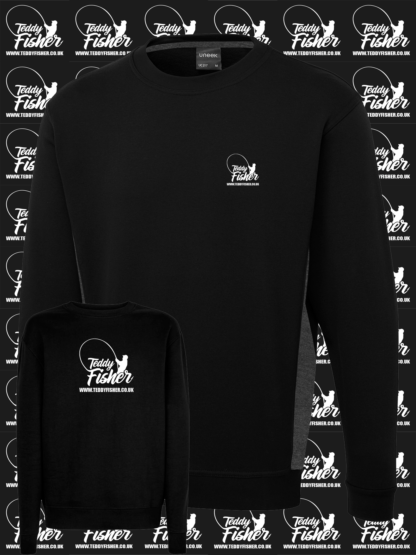 UC217 Two Tone Crew Neck Sweatshirt