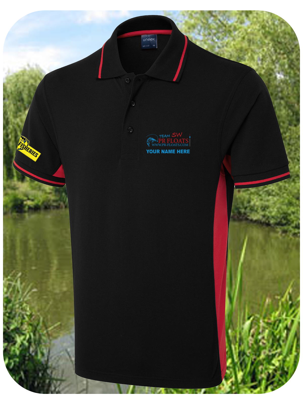 UC117 Two Tone 50/50 Poloshirt