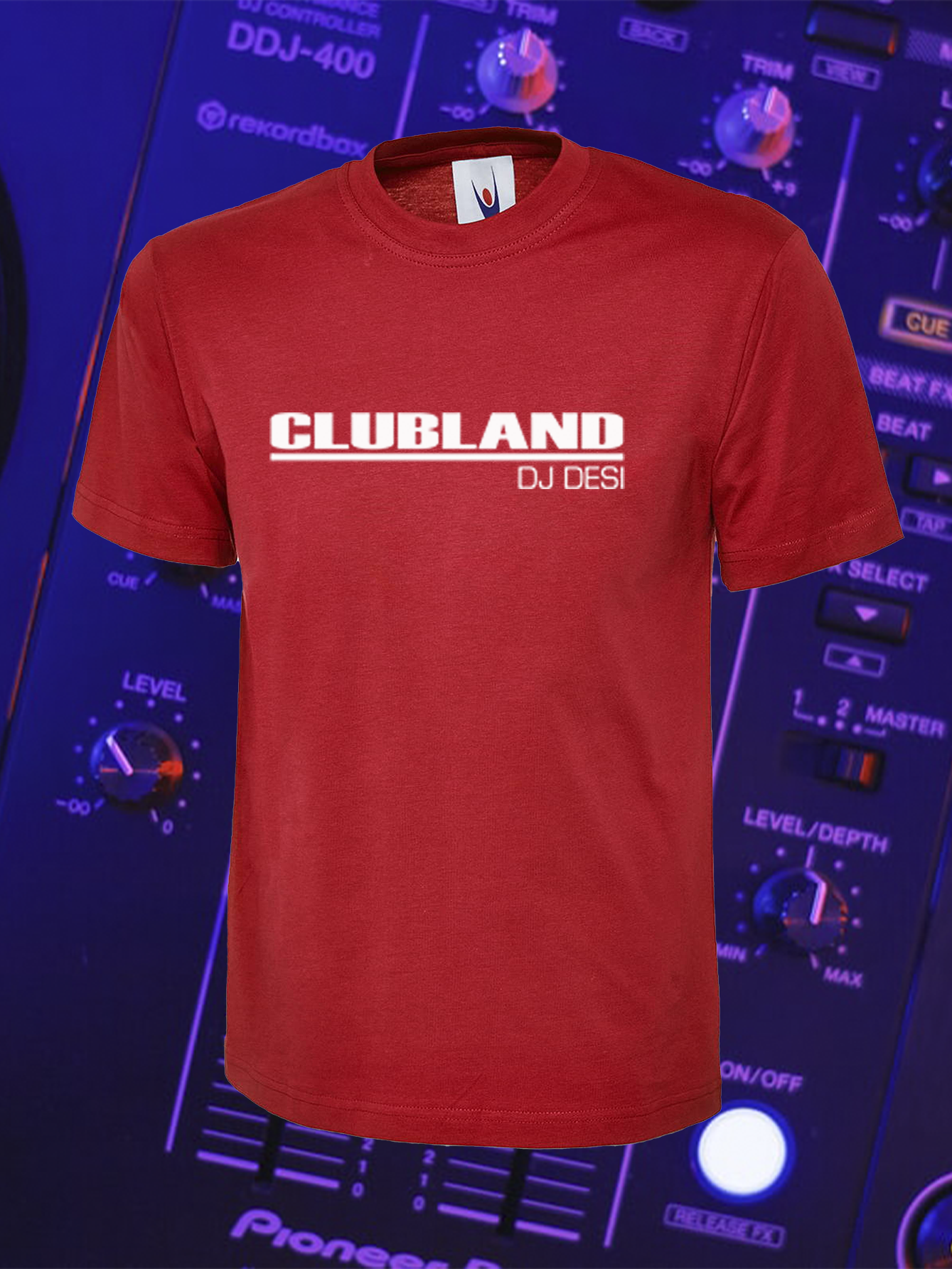 DJ DESI - Clubland T-SHIRT