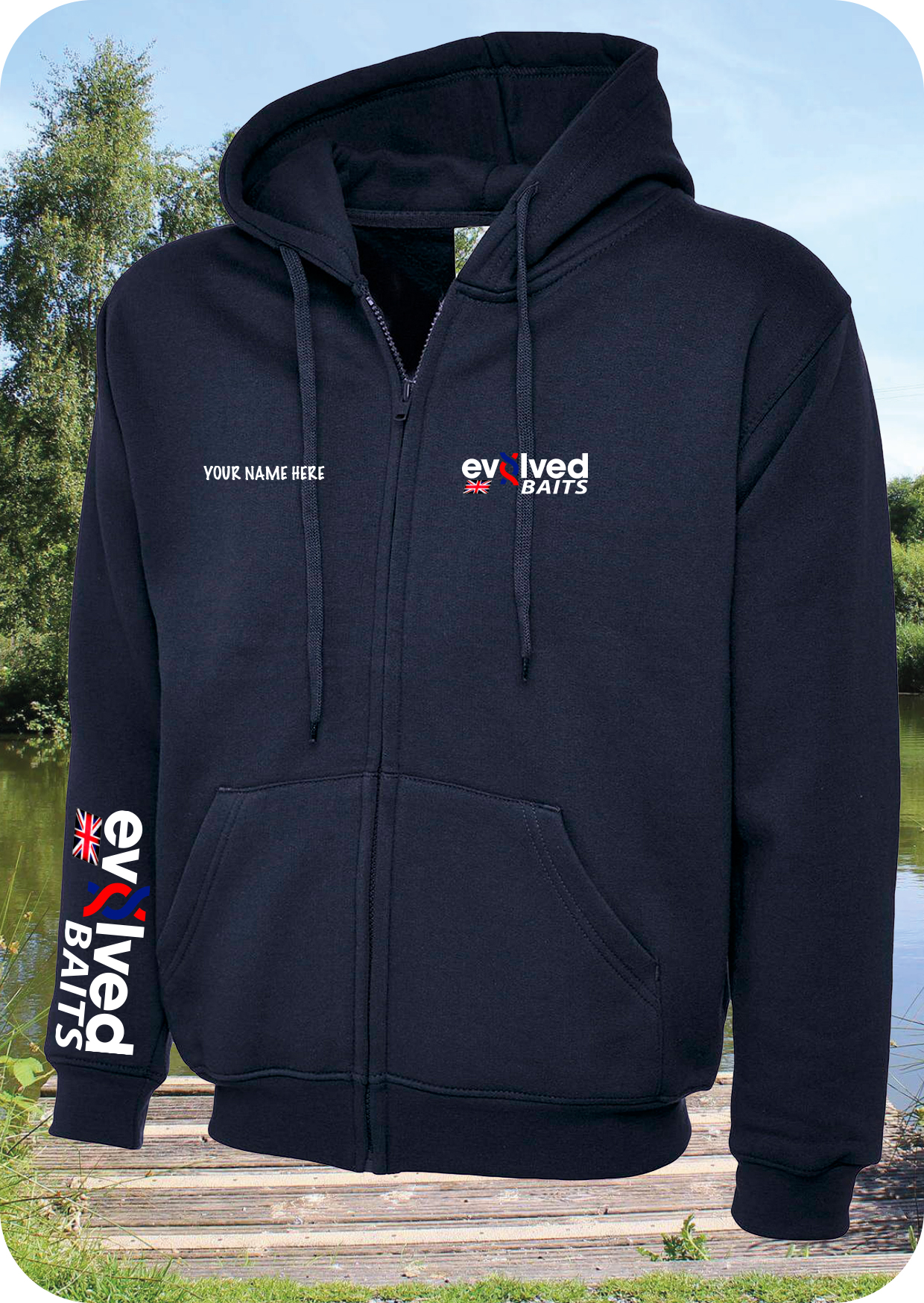 UC504 Full Zip Hooded Sweatshirt