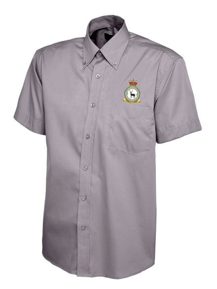 90su Mens Pinpoint Oxford Half Sleeve Shirt