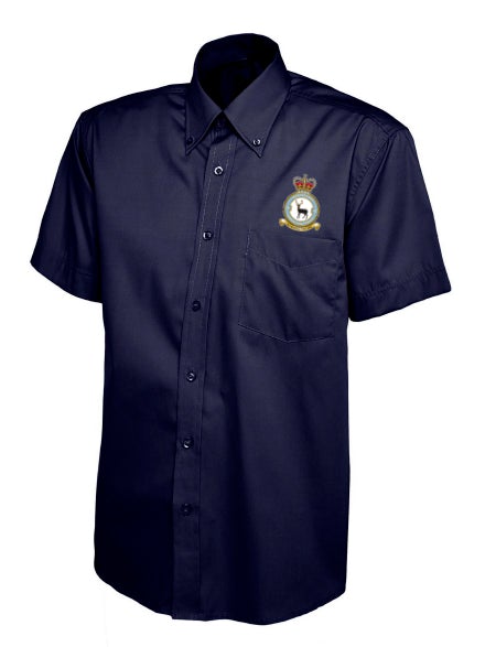 90su Mens Pinpoint Oxford Half Sleeve Shirt