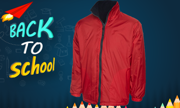 UC606 Childrens Rainproof Fleece Jacket