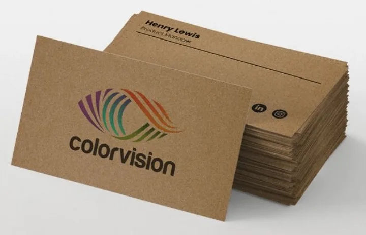 Brown Kraft Business Cards