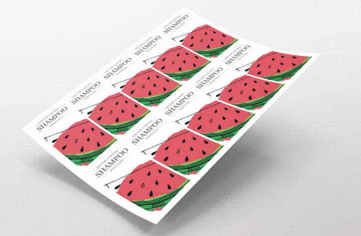 Stickers on sheets 