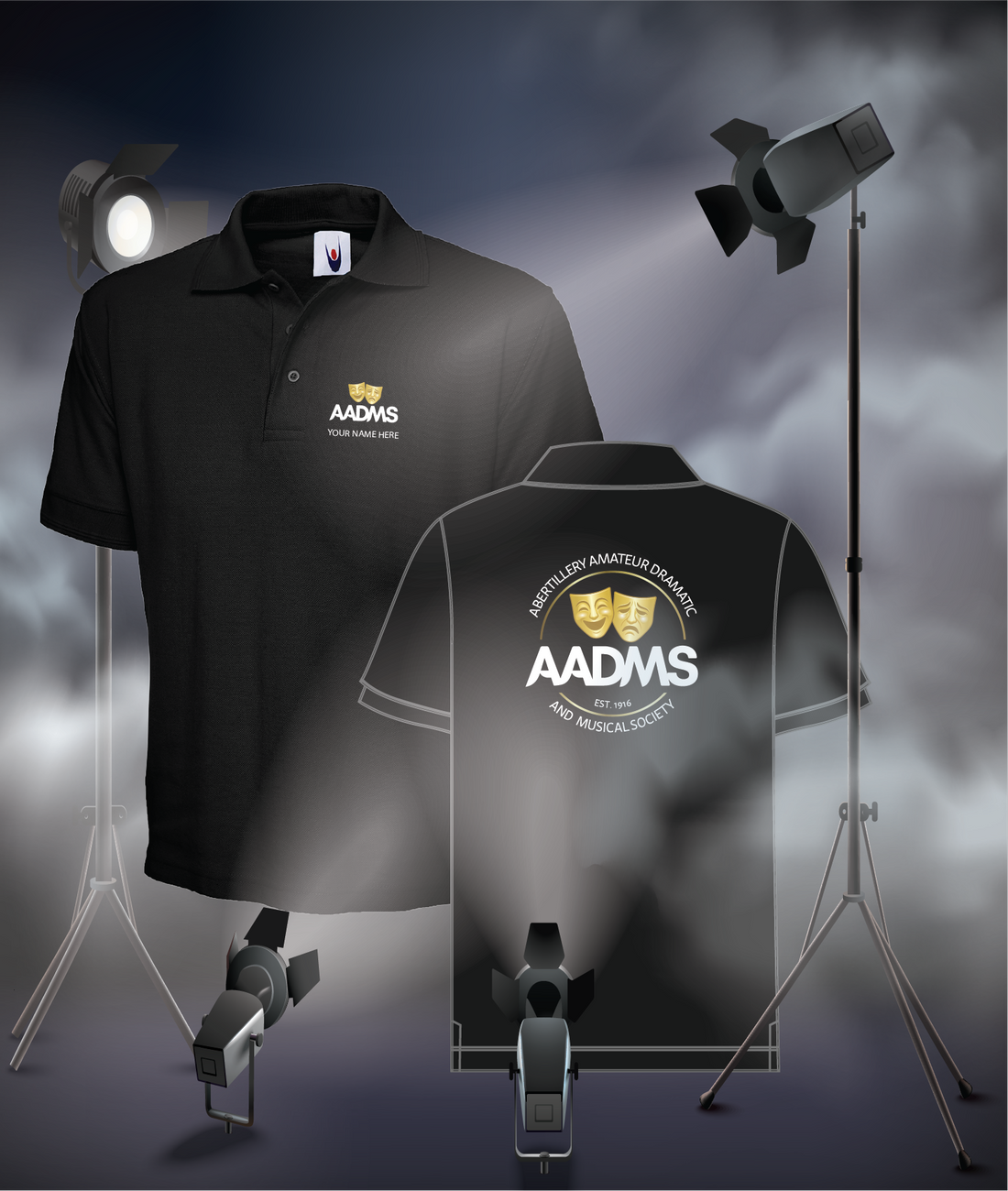 AADMS - Polo Shirt – Print & Embroidery Ltd