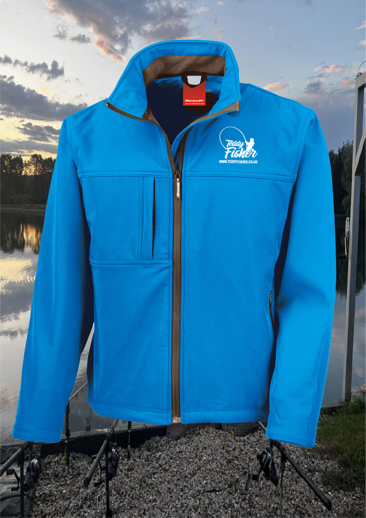 R121A AZURE BLUE Soft Shell Jacket