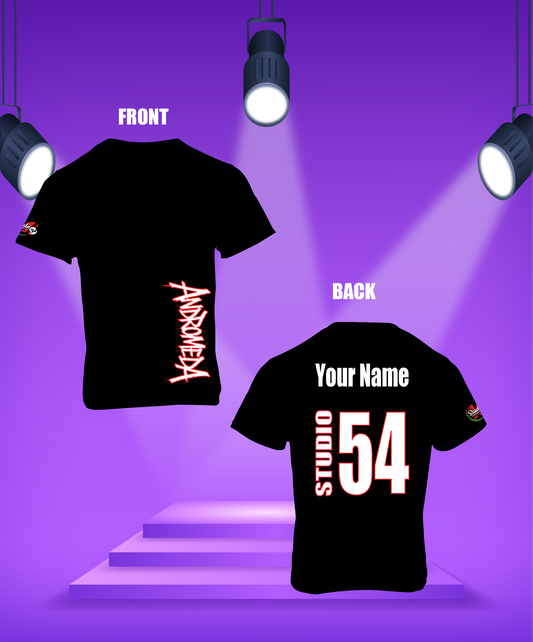 Studio 54 Andromeda Black T-SHIRT
