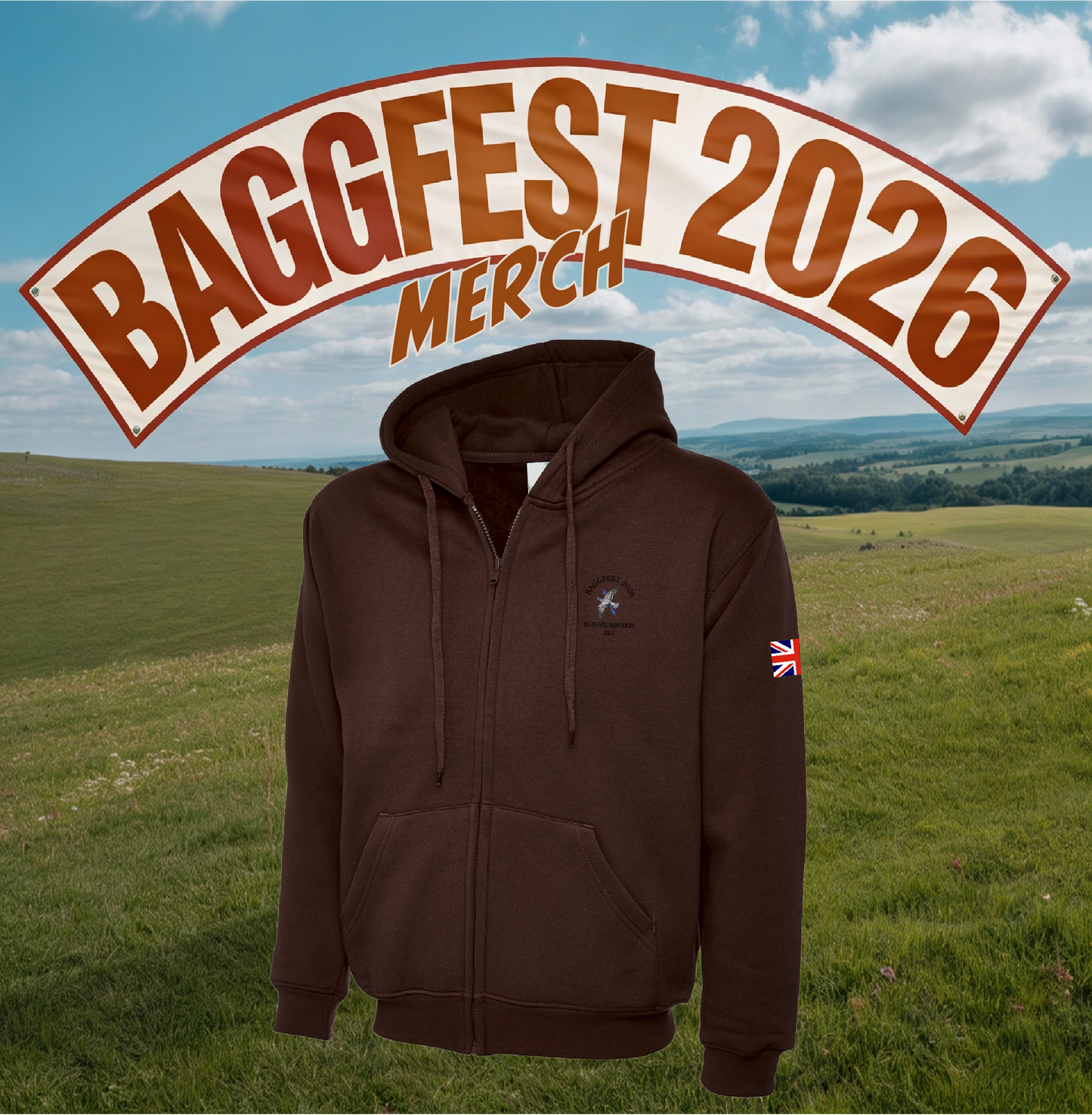 BAGGFEST 2026 HOODIES *** WITH ZIP ***