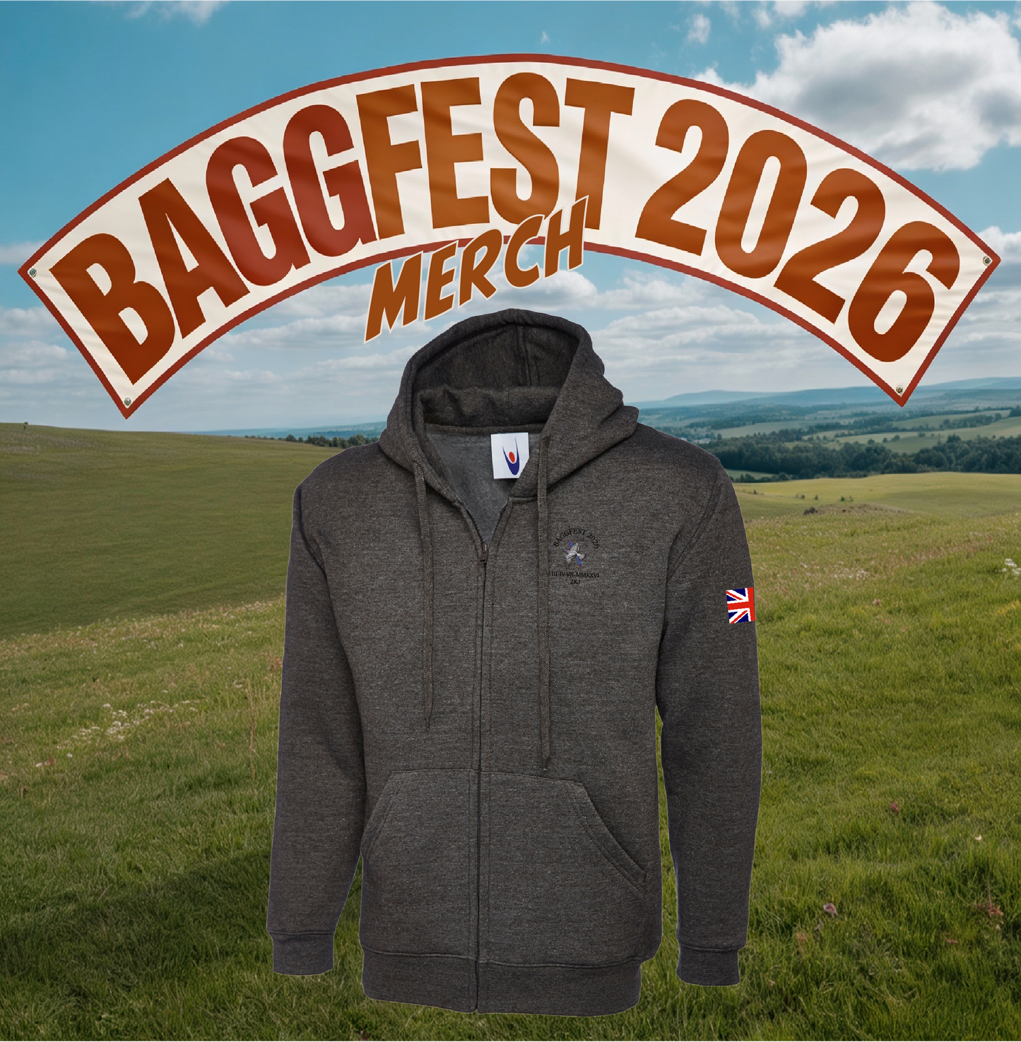 BAGGFEST 2026 HOODIES *** WITH ZIP ***