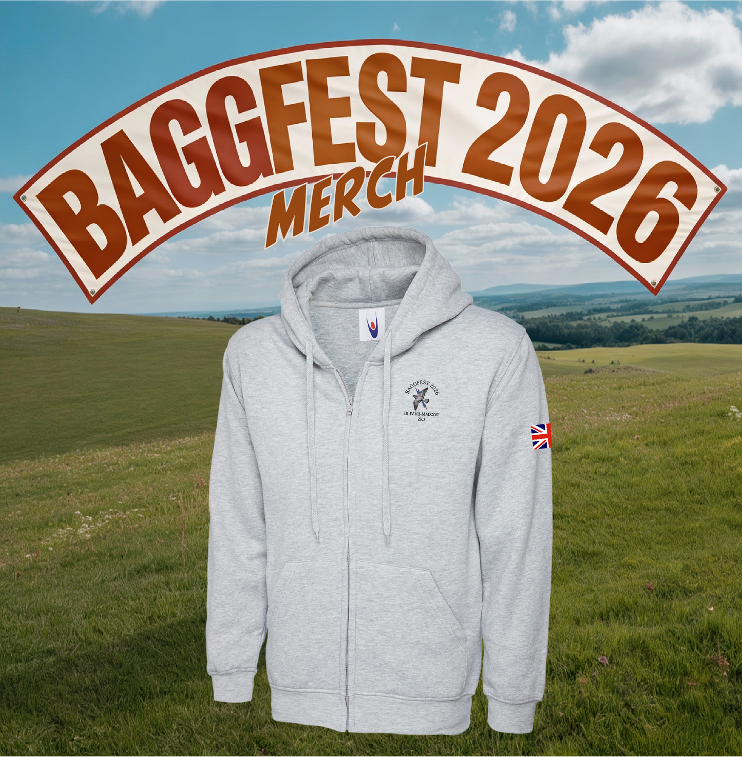 BAGGFEST 2026 HOODIES *** WITH ZIP ***