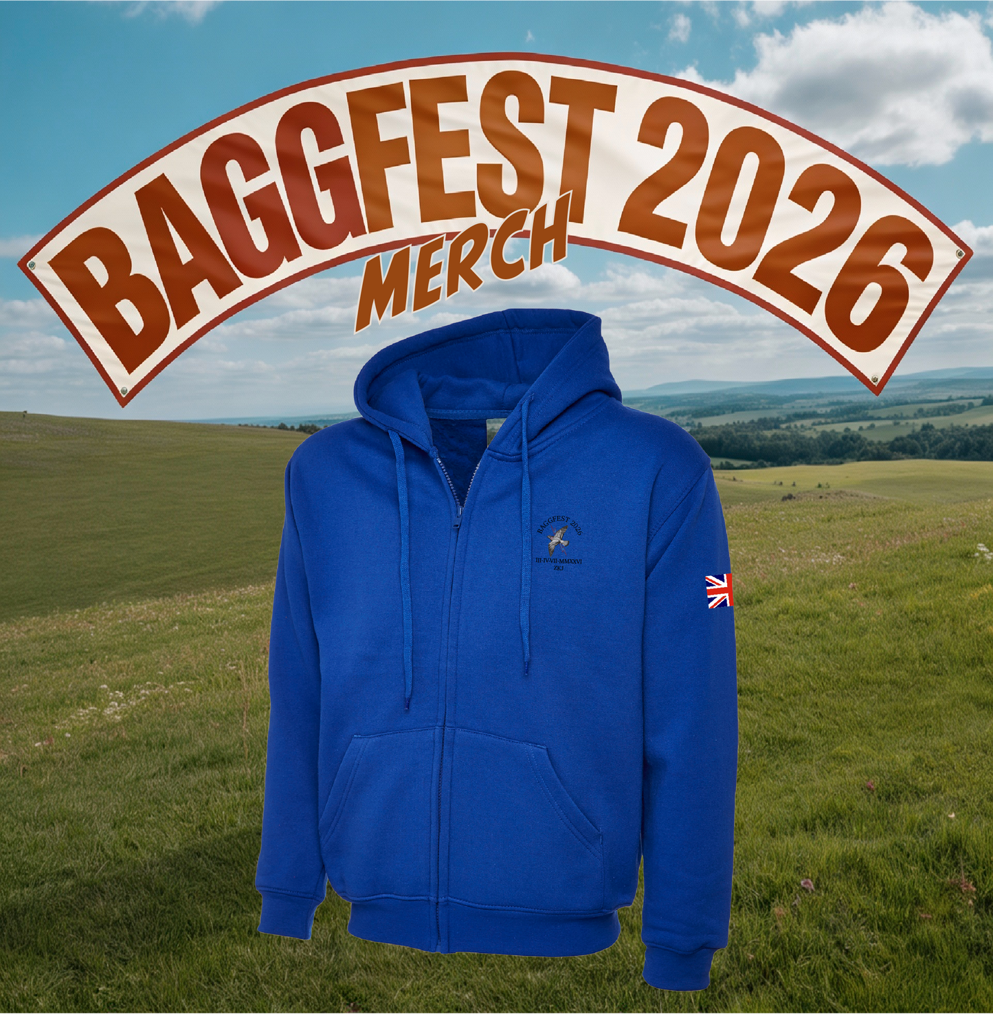 BAGGFEST 2026 HOODIES *** WITH ZIP ***