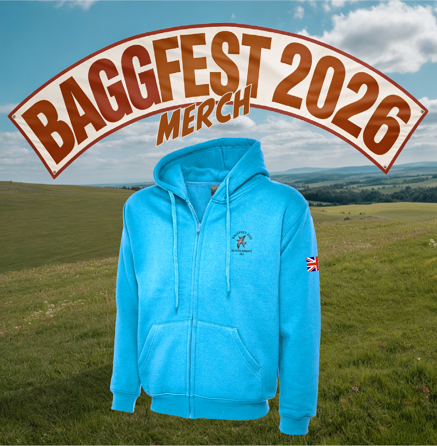 BAGGFEST 2026 HOODIES *** WITH ZIP ***
