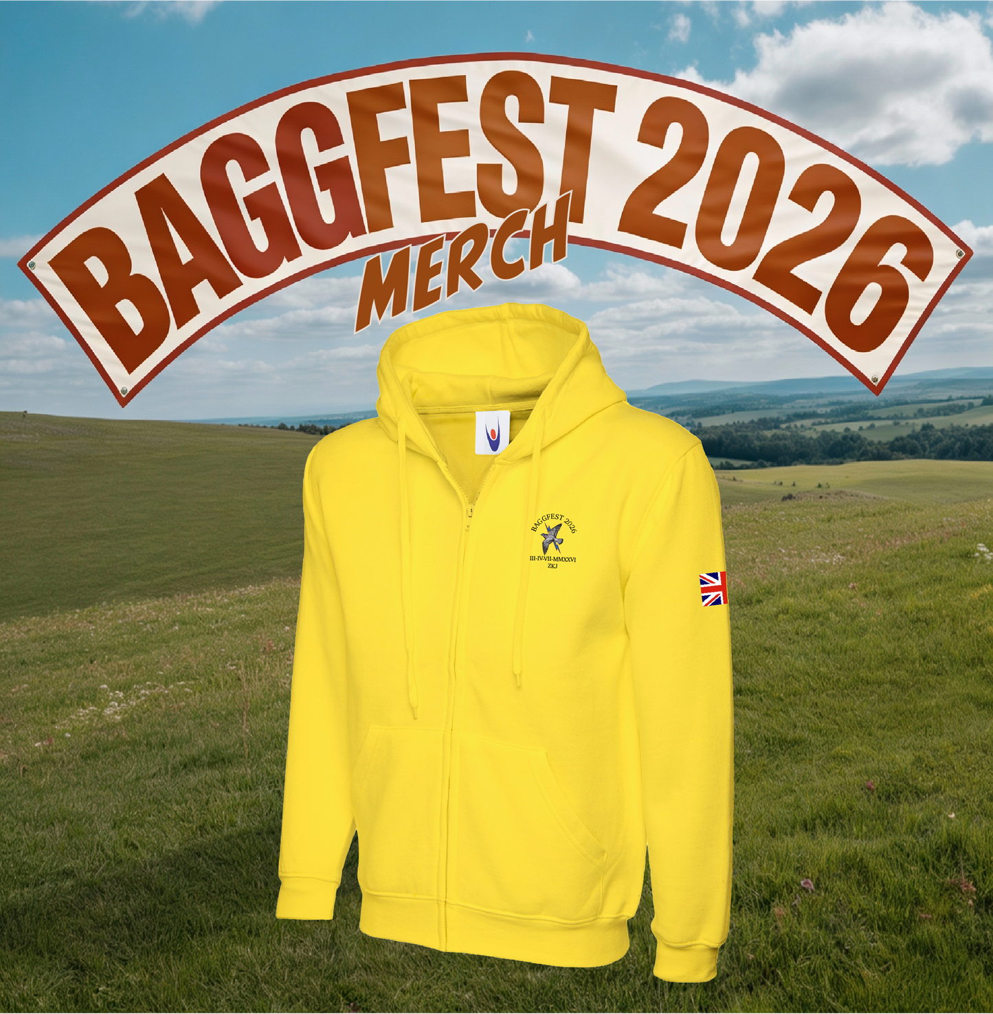 BAGGFEST 2026 HOODIES *** WITH ZIP ***