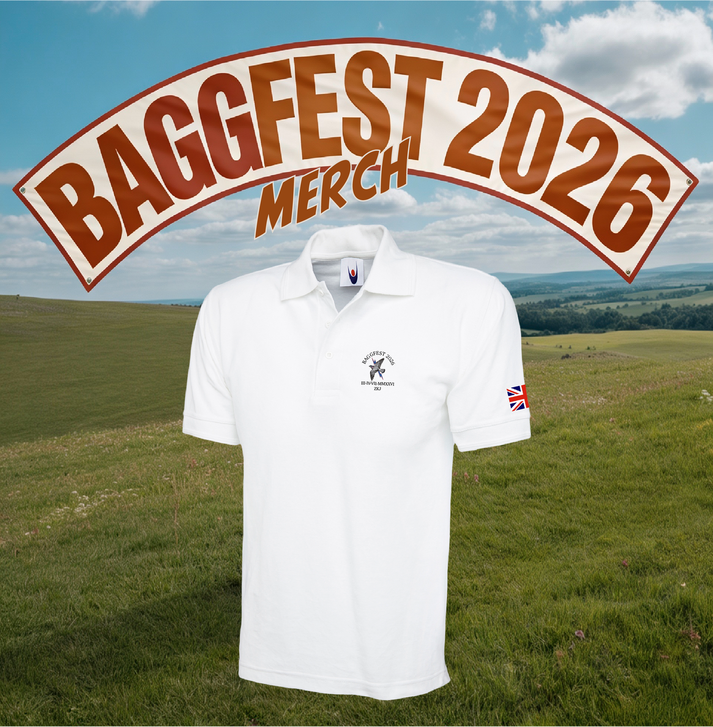BAGGFEST 2026 HEAVYWEIGHT POLO SHIRT