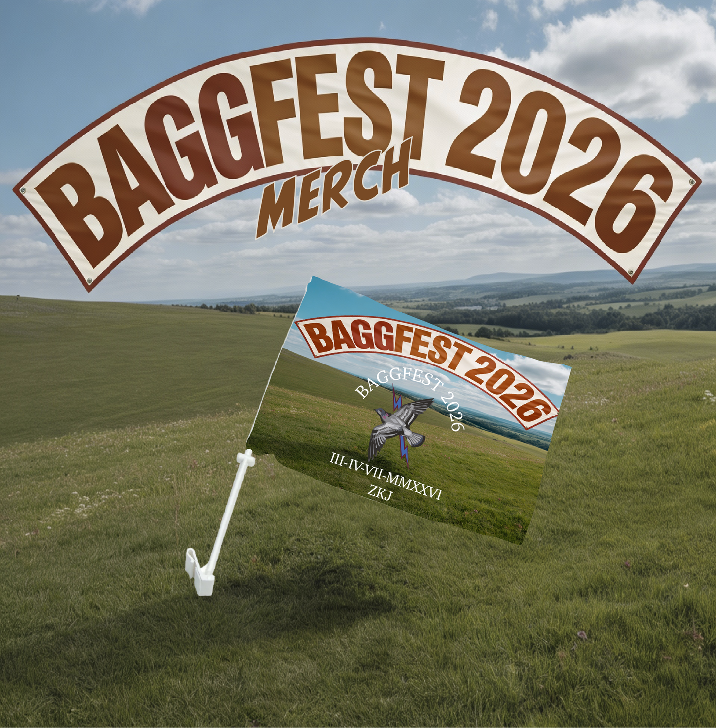BAGGFEST 2026 CAR FLAGS
