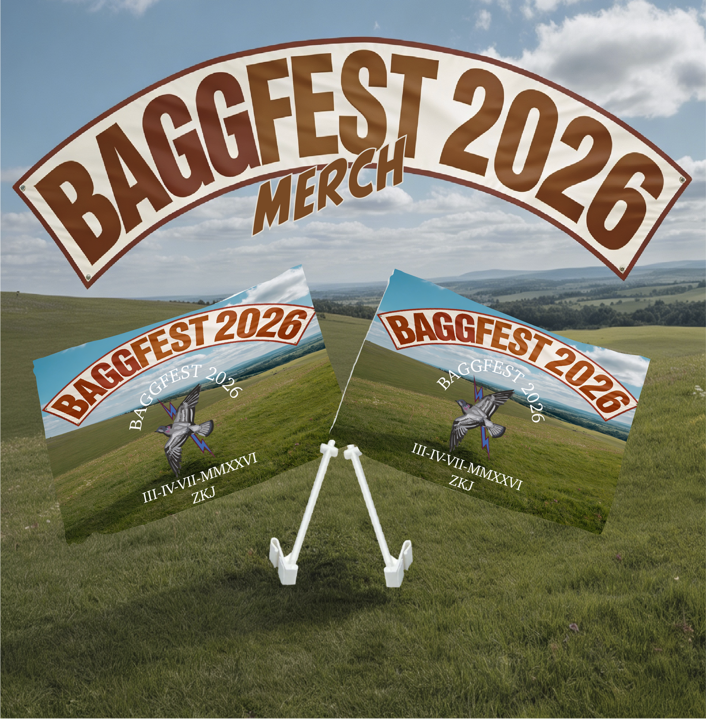 BAGGFEST 2026 CAR FLAGS