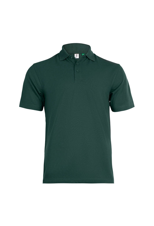 Eco Poloshirt in Bottle Green