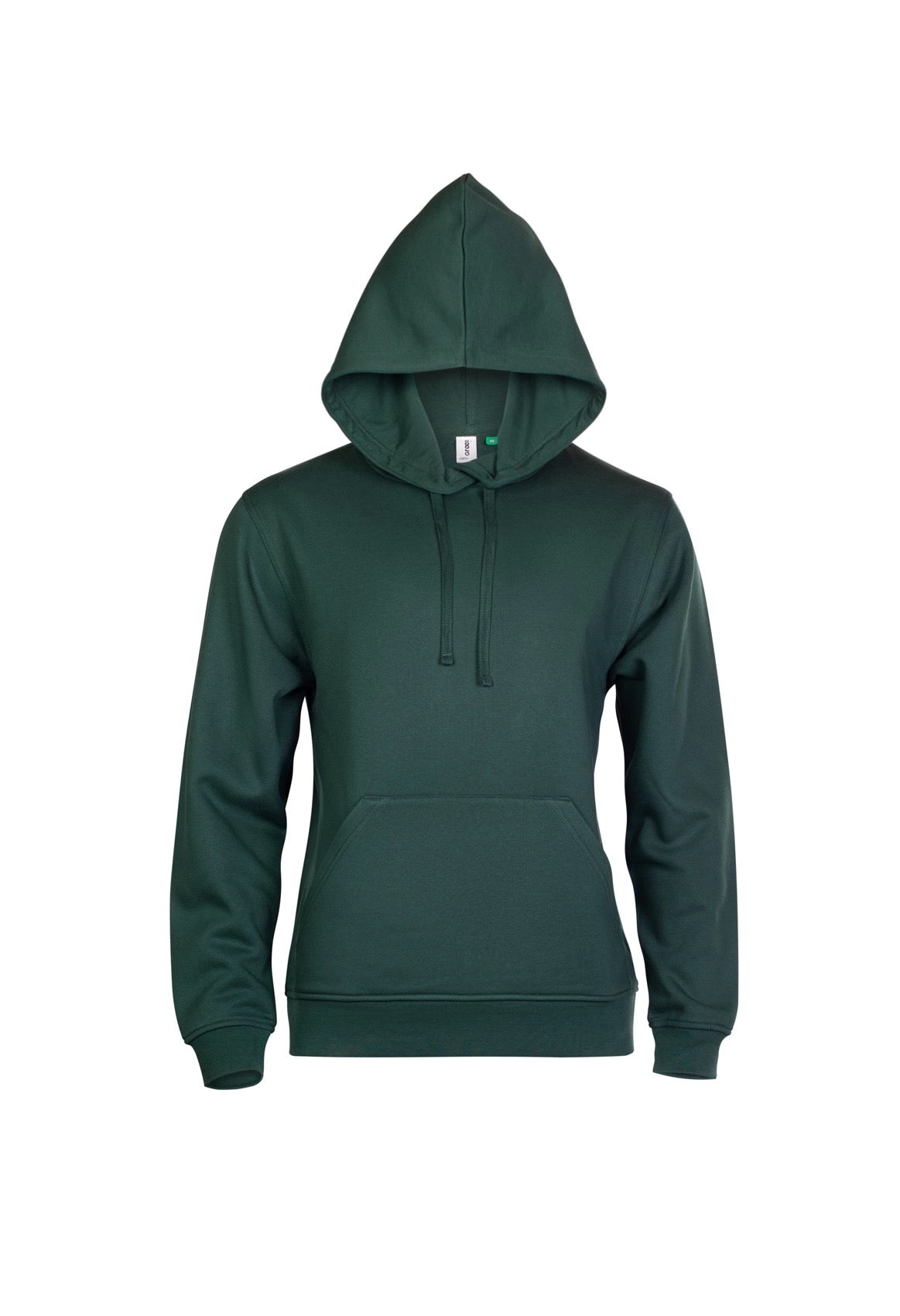 Eco Hoodie in Bottle Green