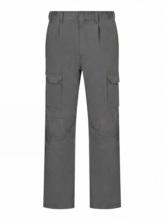 Eco Workwear Cargo Trouser Regular in Grey