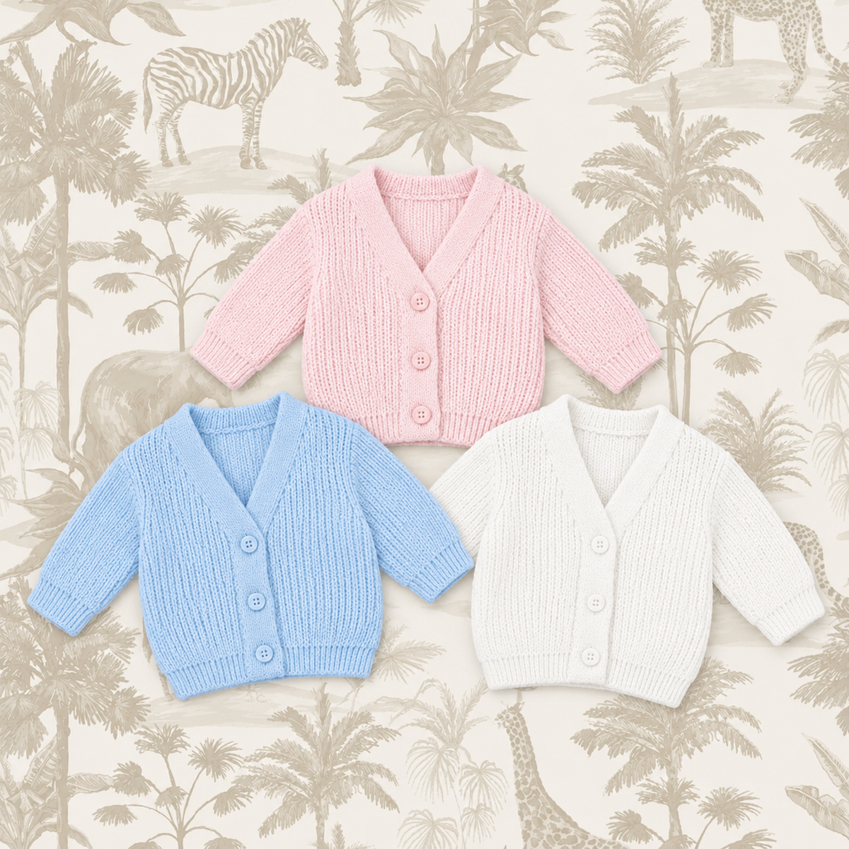 Dandelion personalised cardigans