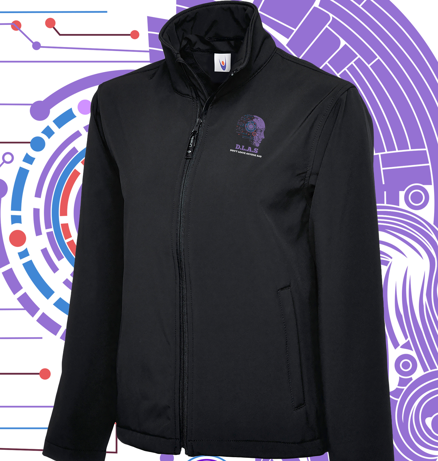 D.L.A.S. LADIES SoftShell Jacket (UC613)