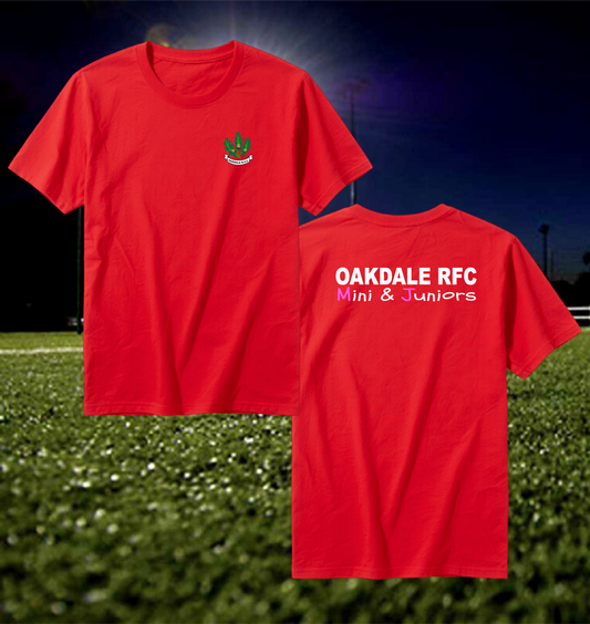 CHILD/ADULT UNISEX Oakdale RFC Mini & Juniors T-SHIRT