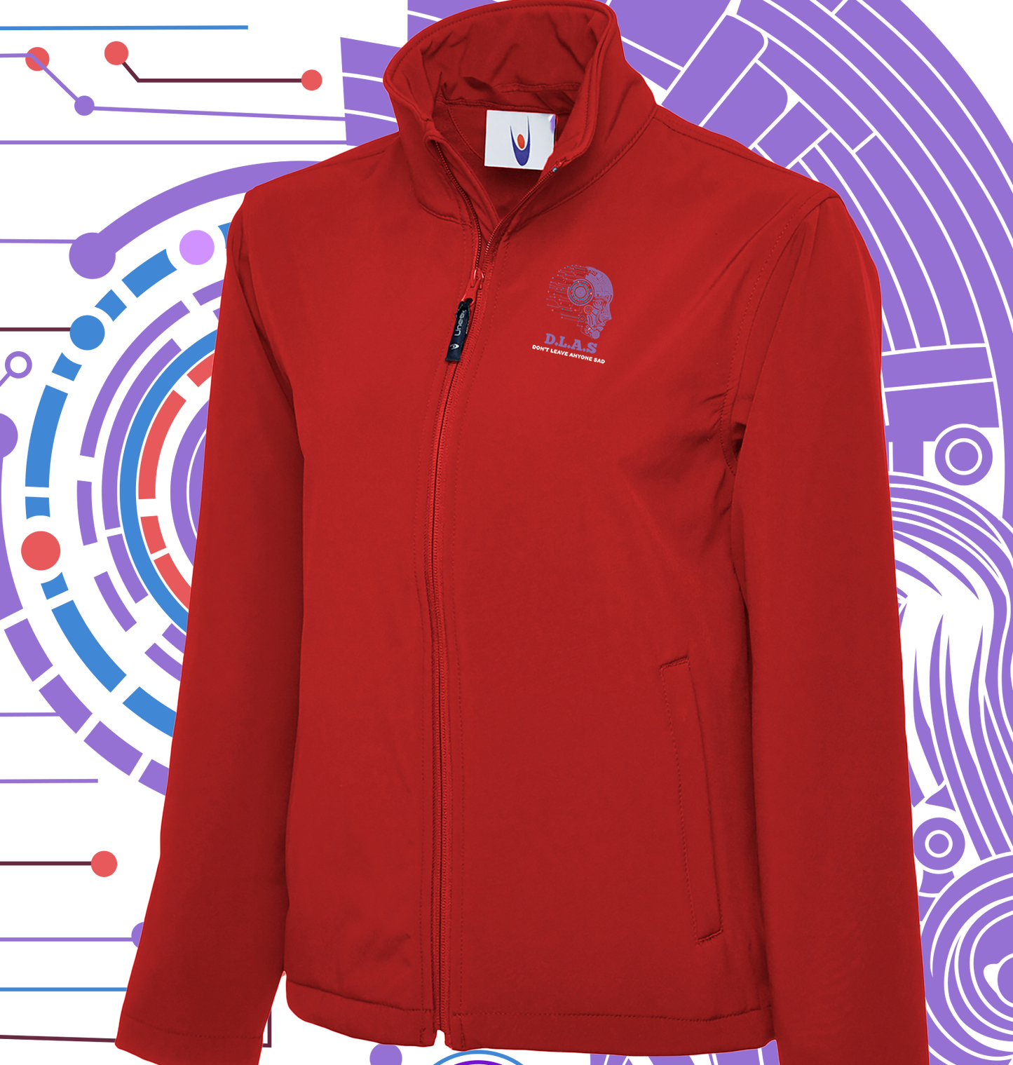 D.L.A.S. UNISEX SoftShell Jacket (UC612)