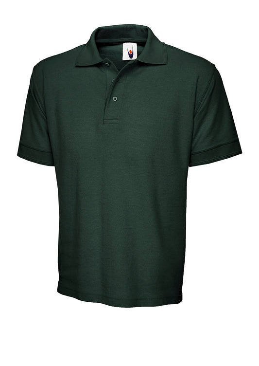 Heavyweight Poloshirt in Bottle Green